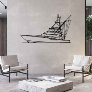 DEKORACJA ścienna Obraz BOAT MODEL 70 CONVERTIBLE
