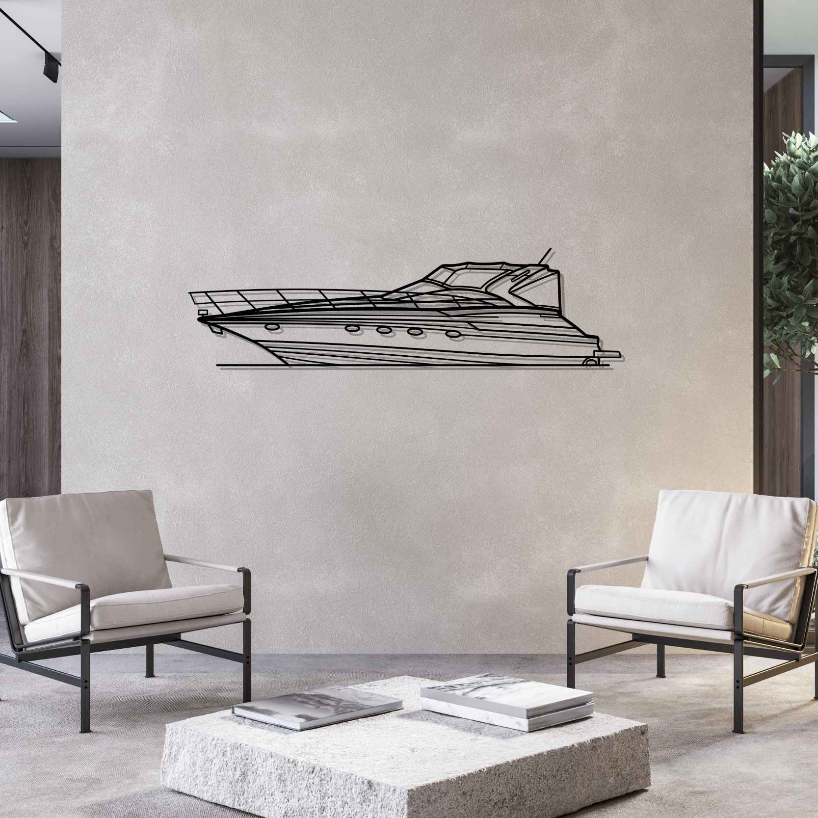 DEKORACJA ścienna Obraz BOAT MODEL 4260