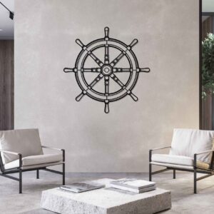 DEKORACJA ścienna Obraz RMS TITANIC WHEEL