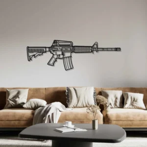 DEKORACJA ścienna Obraz M4A1