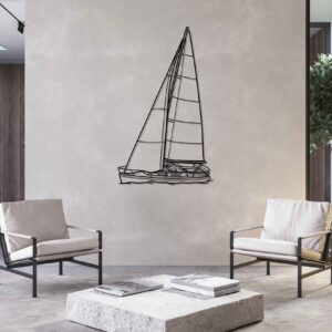 DEKORACJA ścienna Obraz SAILBOAT MODEL 360E FRONT