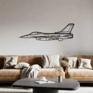 DEKORACJA ścienna Obraz F16 Falcon