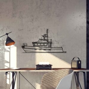 DEKORACJA ścienna Obraz SHIP MODEL 15M
