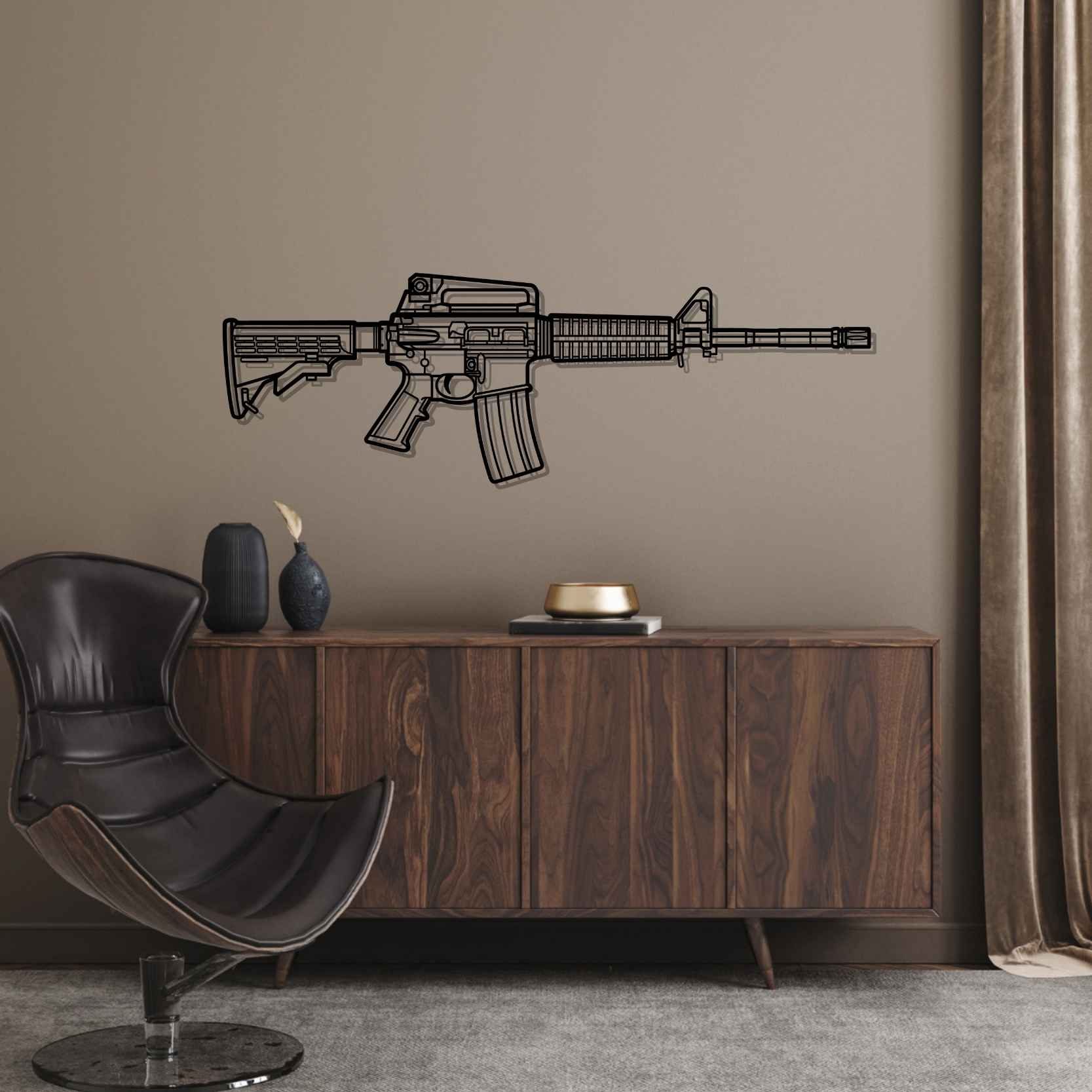 DEKORACJA ścienna Obraz M4A1 - obrazek 2