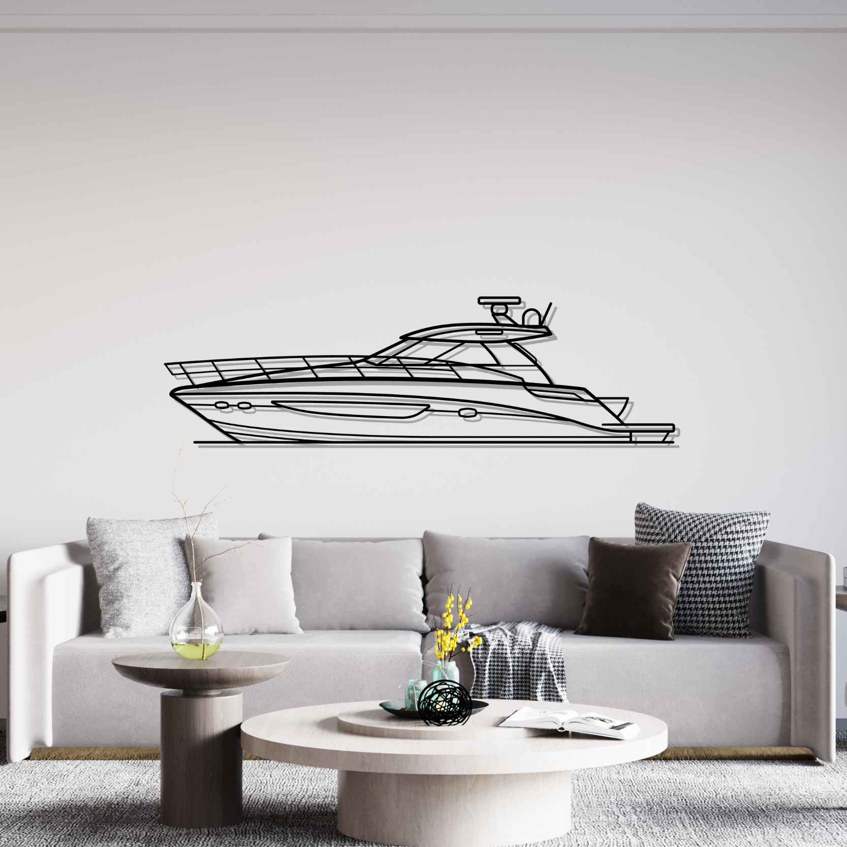 DEKORACJA ścienna Obraz BOAT MODEL 450 SUNDANCER - obrazek 2
