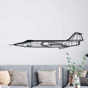 DEKORACJA ścienna Obraz Samolot F-104G Starfighter