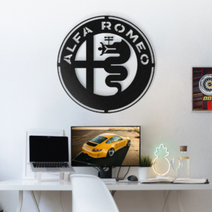 DEKORACJA ścienna LOGO ALFA ROMEO