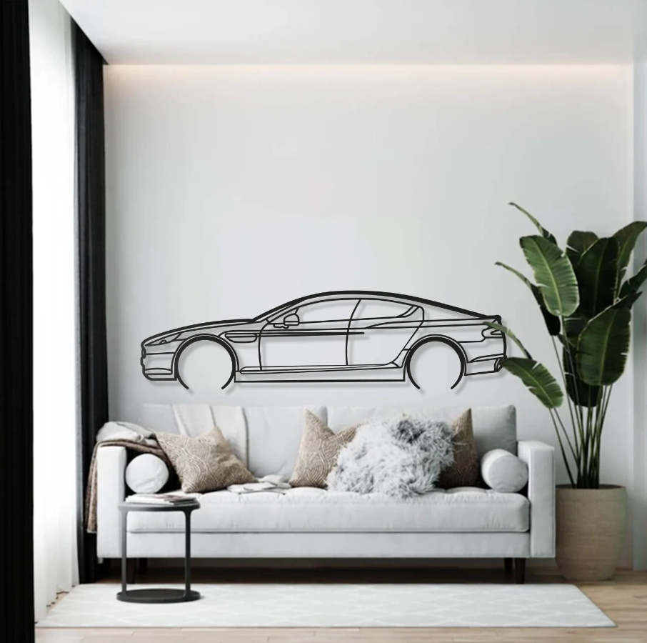 DEKORACJA ścienna Obraz Samochód ASTON MARTIN RAPIDE