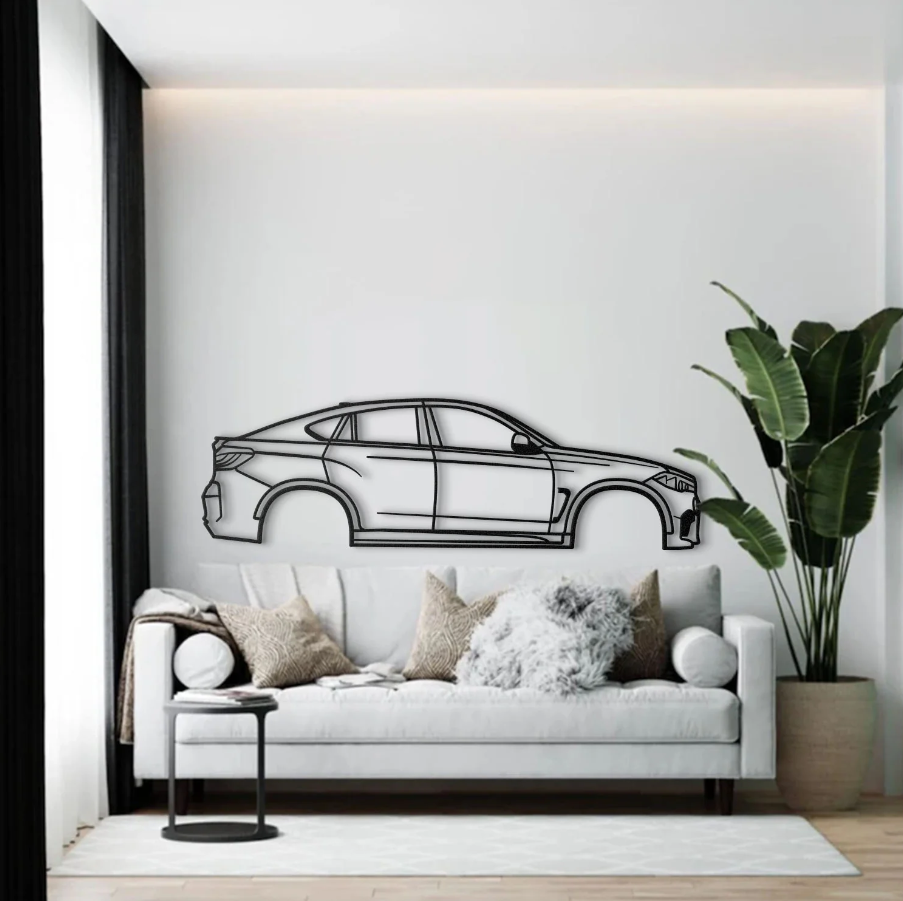 DEKORACJA ścienna Obraz Samochód BMW X6 M F86 2ND GEN 2015