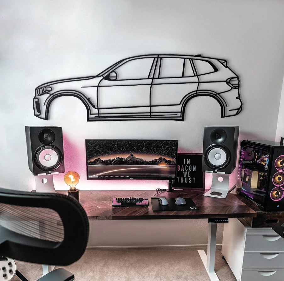 DEKORACJA ścienna Obraz Samochód BMW X3 G01 3RD GEN 2018