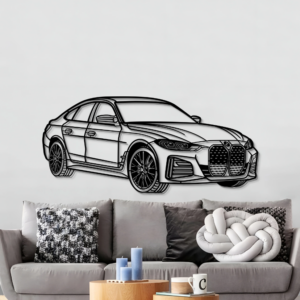 DEKORACJA ścienna Obraz Samochód BMW I4 PERSPECTIVE 2023