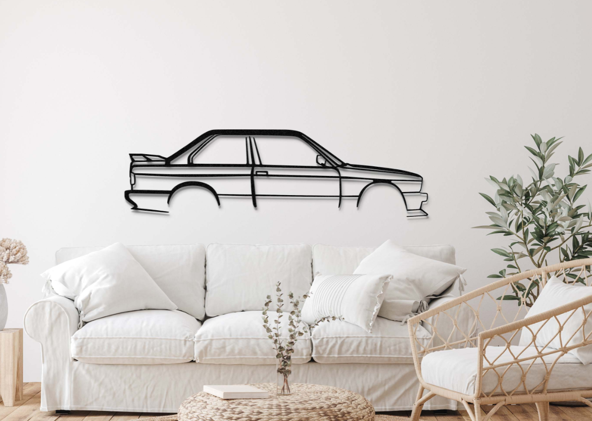 DEKORACJA ścienna Obraz Samochód BMW E30 M3