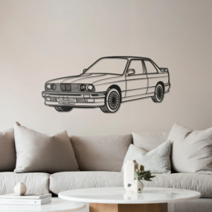 DEKORACJA ścienna Obraz Samochód BMW E30 PERSPECTIVE