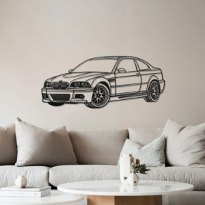 DEKORACJA ścienna Obraz Samochód BMW E46 PERSPECTIVE