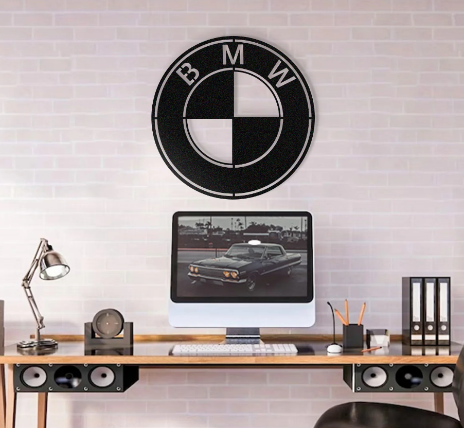 DEKORACJA ścienna Obraz BMW LOGO