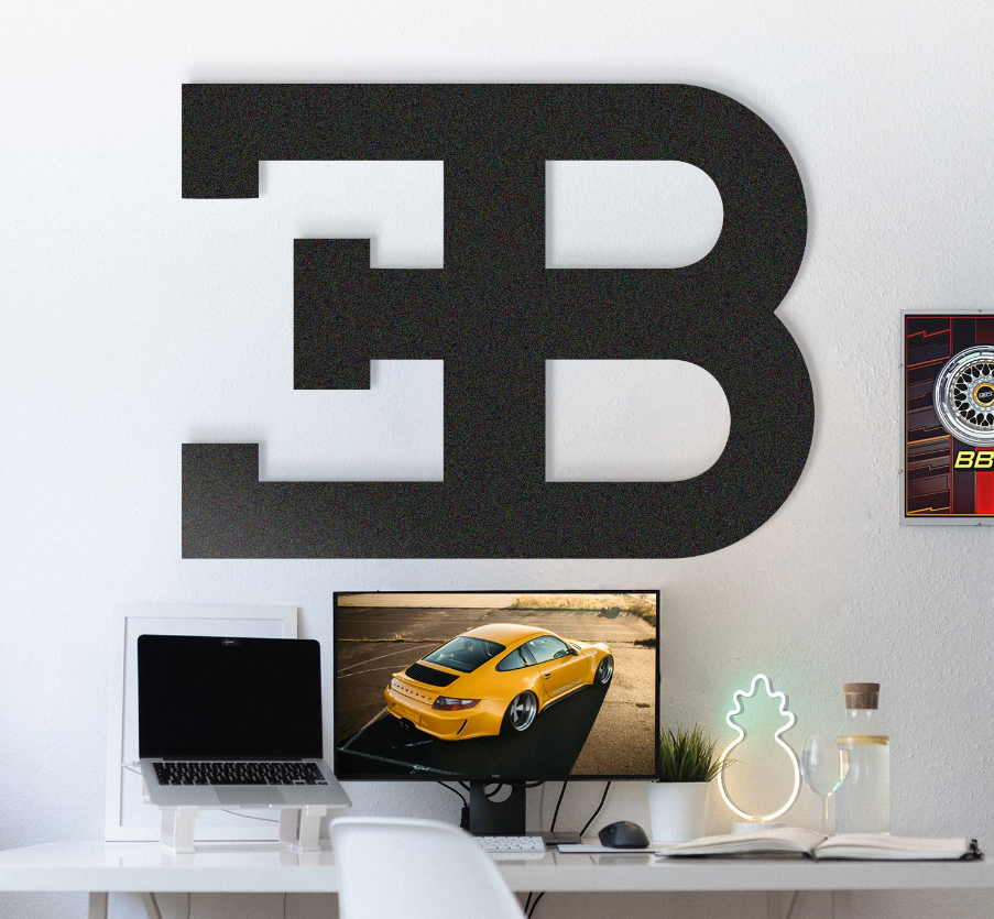DEKORACJA ścienna Obraz BUGATTI LOGO