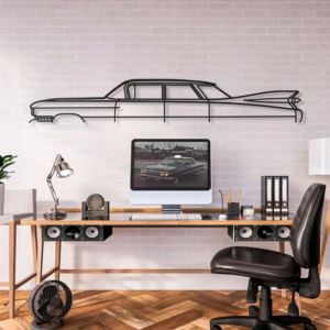 DEKORACJA ścienna Obraz Samochód CADILLAC DE VILLE SEDAN 1959