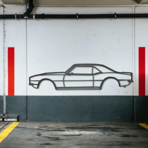 DEKORACJA ścienna Obraz Samochód CHEVROLET CAMARO 1968