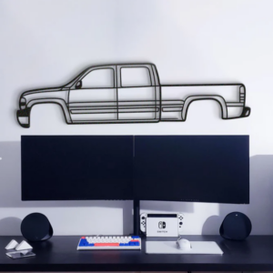 DEKORACJA ścienna Obraz Samochód CHEVROLET SILVERADO 2500HD 2001
