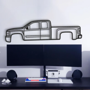 DEKORACJA ścienna Obraz Samochód CHEVROLET SILVERADO 2500HD 2007