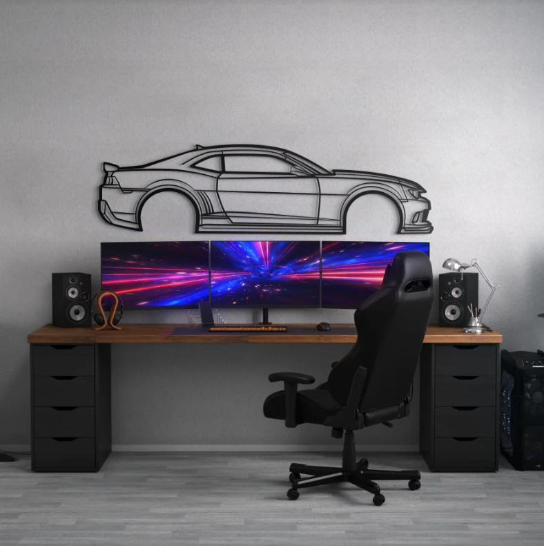DEKORACJA ścienna Obraz Samochód CHEVROLET CAMARO Z28 2014