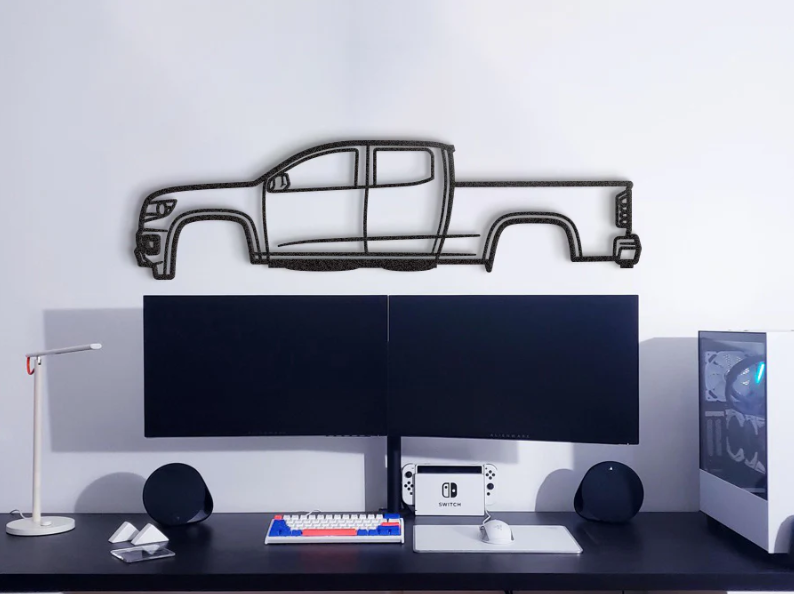 DEKORACJA ścienna Obraz Samochód CHEVROLET COLORADO 2ND GEN 2015