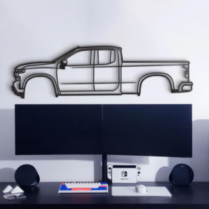 DEKORACJA ścienna Obraz Samochód CHEVROLET SILVERADO 2500HD 4TH GEN 2020