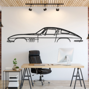 DEKORACJA ścienna Obraz Samochód CHEVROLET CORVETTE C2