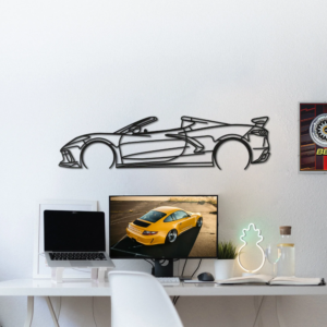 DEKORACJA ścienna Obraz Samochód CHEVROLET CORVETTE C8 DETAILED