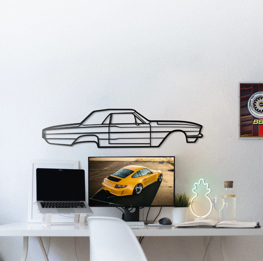 DEKORACJA ścienna Obraz Samochód FORD THUNDERBIRD 1966