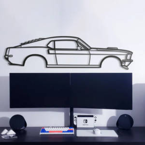DEKORACJA ścienna Obraz Samochód FORD MUSTANG MACH 1 1968