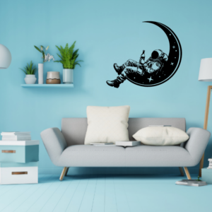 ASTRONAUTA DEKORACJA PANEL ŚCIENNY NAKLEJKA OBRAZ