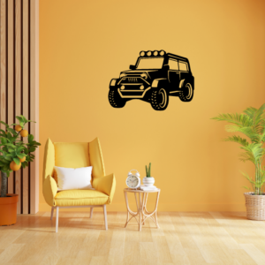 JEEP OFF ROAD DEKORACJA PANEL ŚCIENNY NAKLEJKA OBRAZ