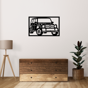 MERCEDES G WAGON DEKORACJA PANEL ŚCIENNY NAKLEJKA OBRAZ