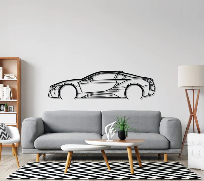 DEKORACJA ścienna Obraz samochód BMW i8