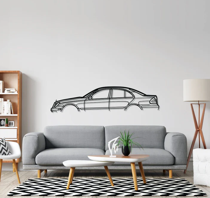 DEKORACJA ścienna Obraz samochód Mercedes E55 AMG W211