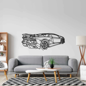 DEKORACJA ścienna Obraz samochód Aventador SVJ Roadster