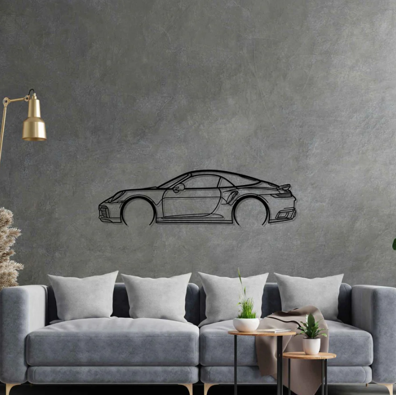 DEKORACJA ścienna Obraz samochód Porsche 911 Model 991