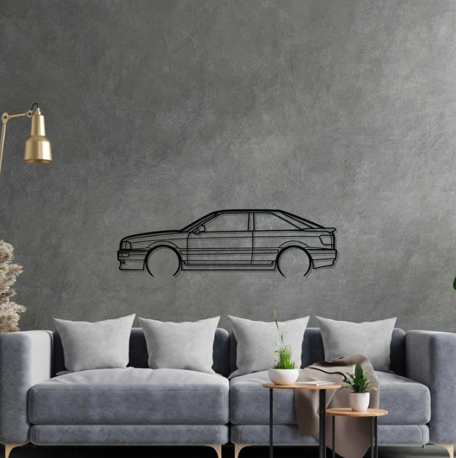 DEKORACJA ścienna Obraz samochód Audi 80 Coupe 1992