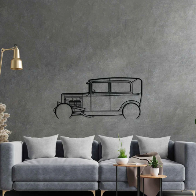 DEKORACJA ścienna Obraz samochód Ford Model A 1931