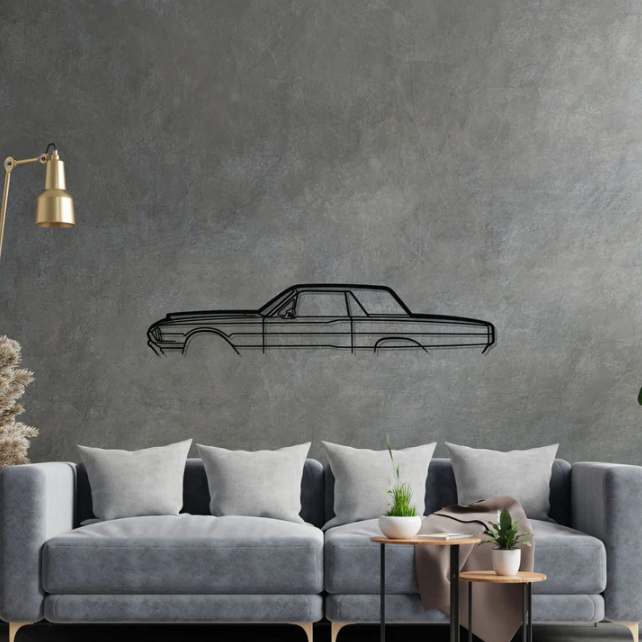 DEKORACJA ścienna Obraz samochód Ford Thunderbird 1966