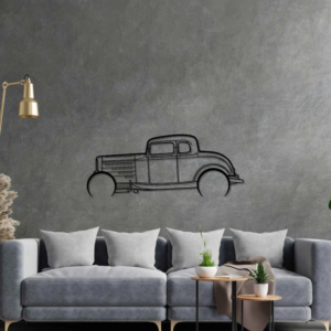 DEKORACJA ścienna Obraz samochód Ford Highboy Coupe 1932
