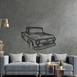 DEKORACJA ścienna Obraz samochód Ford F100 1955