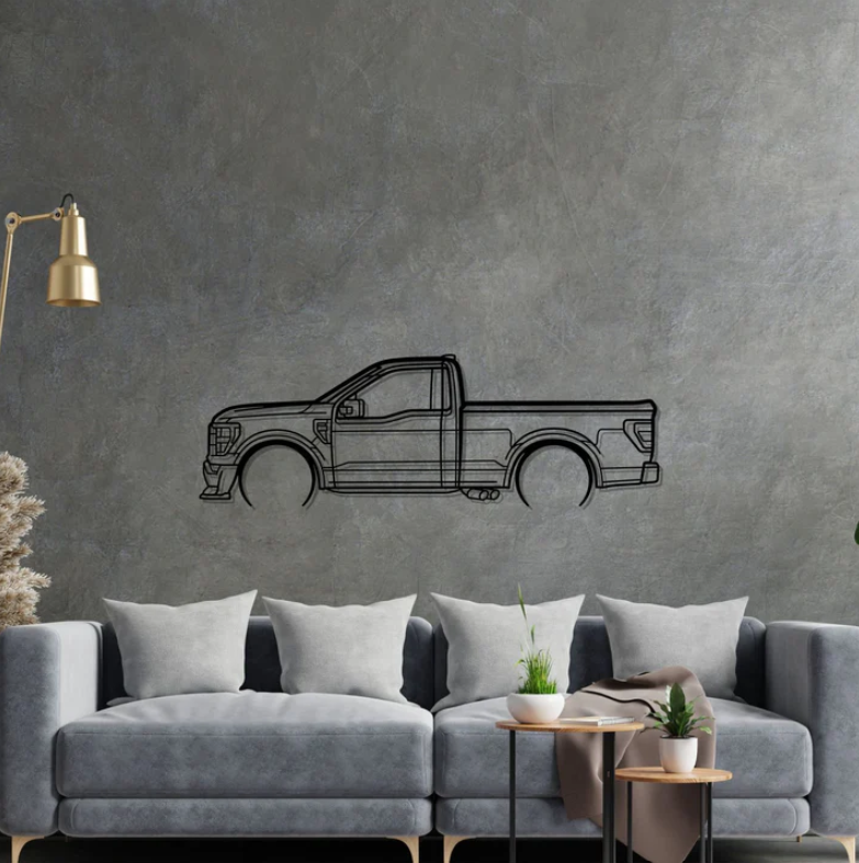 DEKORACJA ścienna Obraz samochód Ford F150 SS Detailed