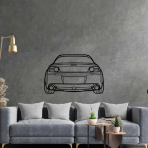 DEKORACJA ścienna Obraz Samochód Mazda RX8 2005 Back