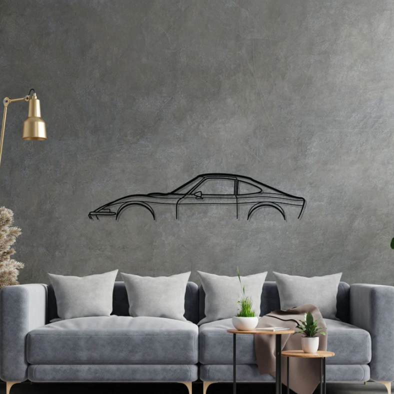 DEKORACJA ścienna Obraz Samochód Opel GT 1970