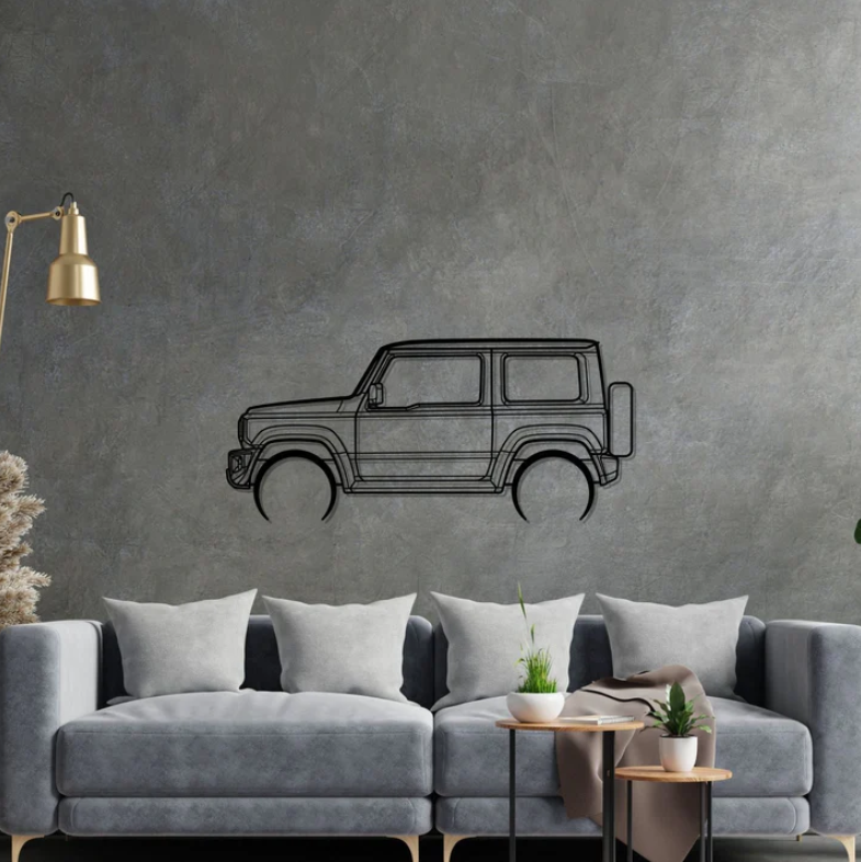 DEKORACJA ścienna Obraz Samochód Suzuki Jimny 2020