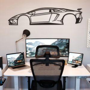 DEKORACJA ścienna Obraz Samochód LAMBORGHINI AVENTADOR SV 2017