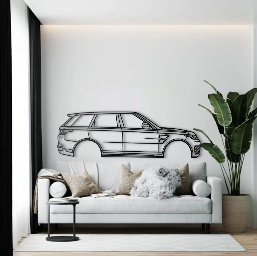 DEKORACJA ścienna Obraz Samochód LAND ROVER RANGE ROVER SPORT SVR 2015