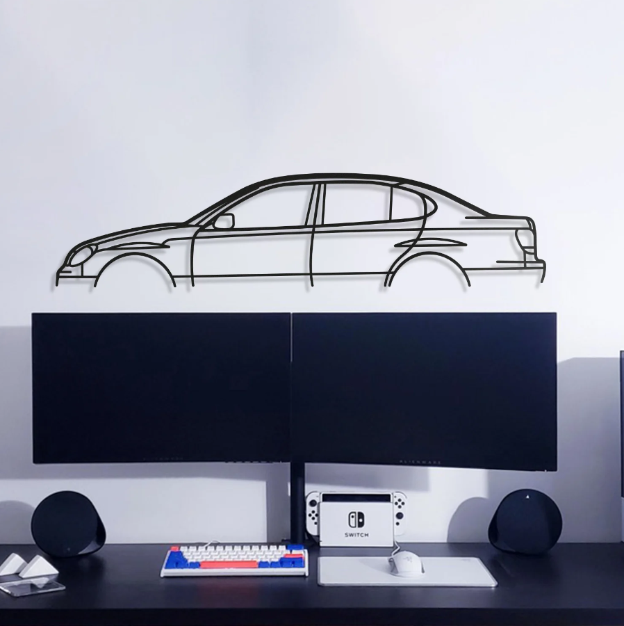 DEKORACJA ścienna Obraz Samochód LEXUS GS300 CLASSIC 2002